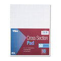 Tops Cross Section Pads Pad,Cross,Sec,10Sq,8.5X11 Rc-33 Rbl (Pack Of20)