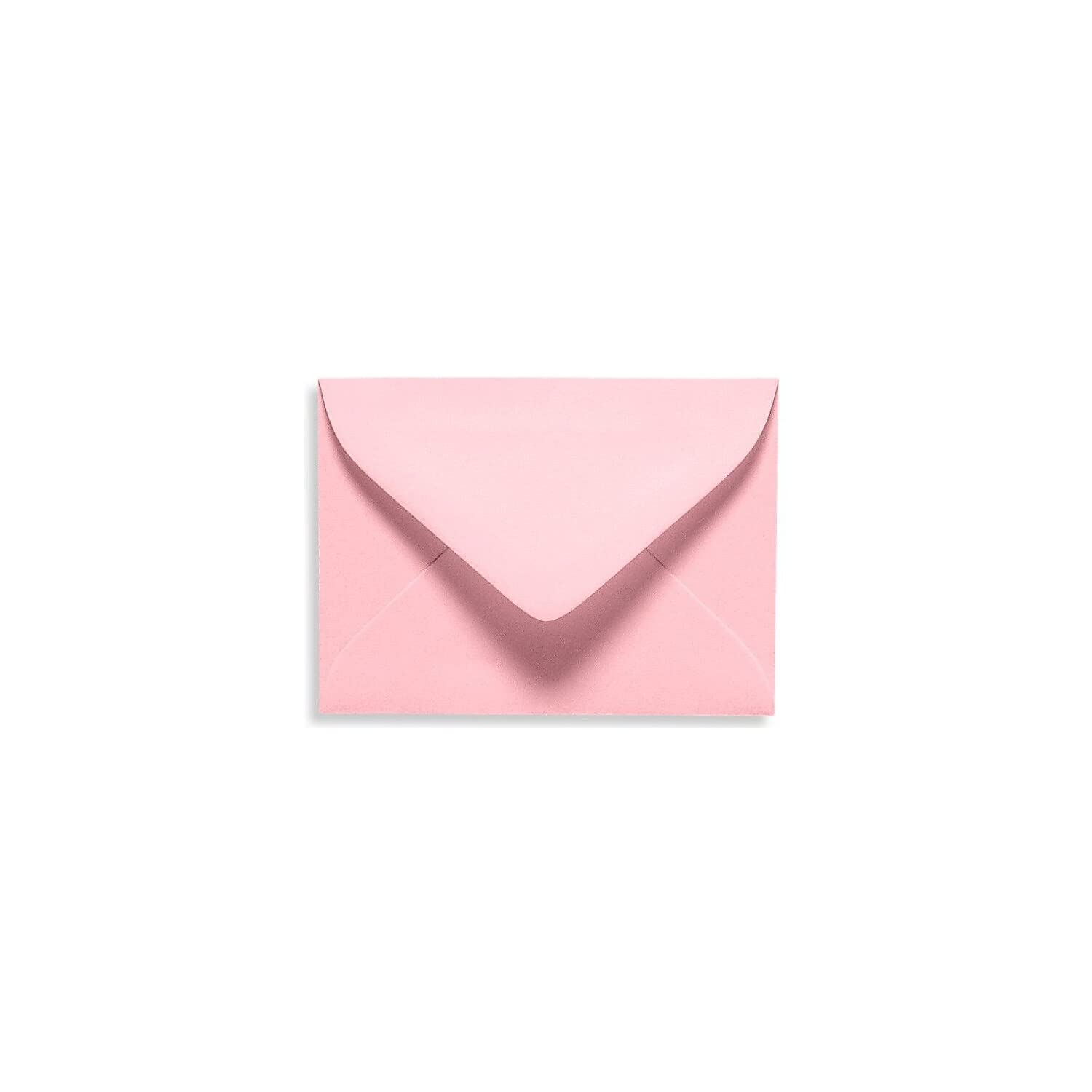 Luxpaper #17 Mini Envelopes | 2 11/16' X 3 11/16' | Candy Pink | 80Lb. Text | 50 Qty