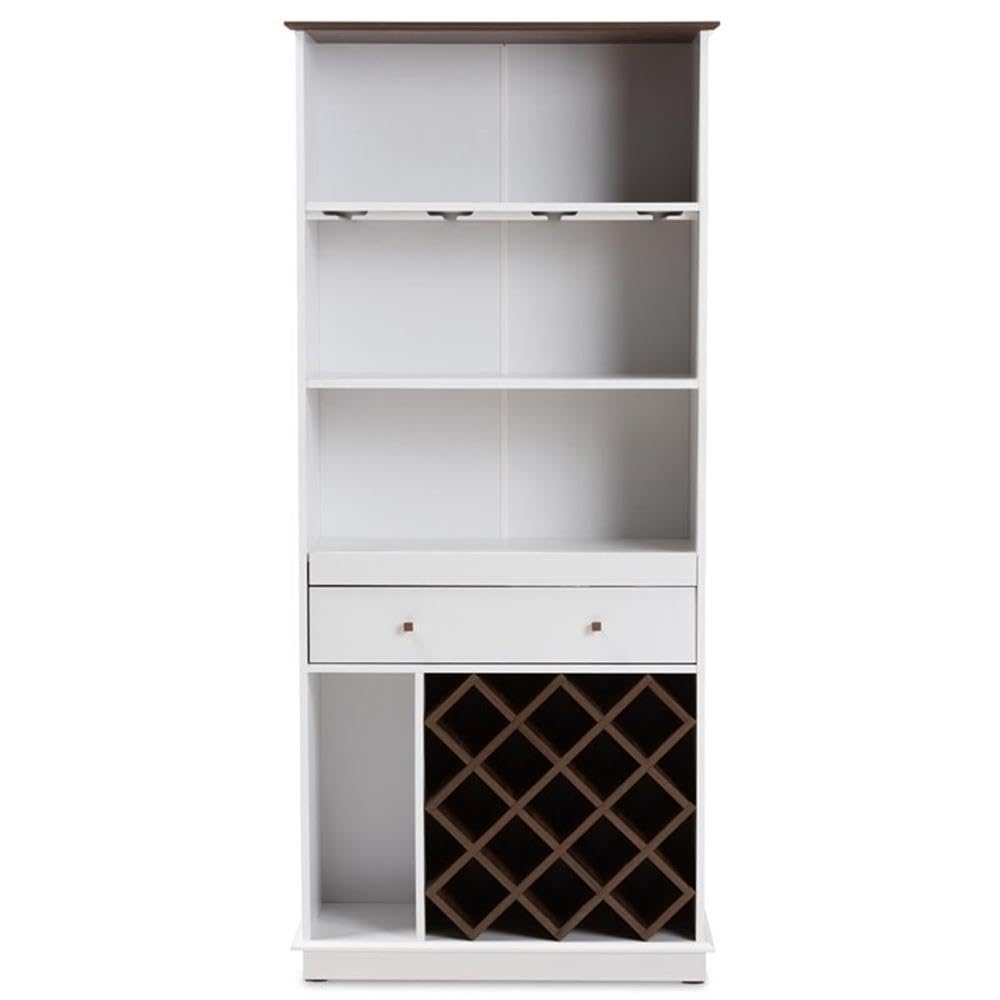 Baxton Studio Mattia Wine Cabinet - Thumbnail 2