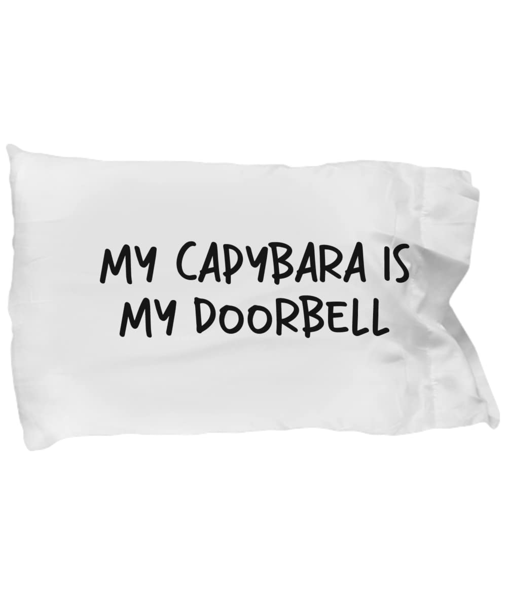 Spreadpassion Capybara Pillow Case, Capybara Gift, Gift For Capybara, Birthday Christmas Basket Gag Gift Idea
