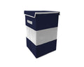 Craft Bazar 68L Laundry Basket with Lid and Handles | Foldable & Collapsible Dirty Clothes Hamper for Bathroom, Bedroom, or Kids