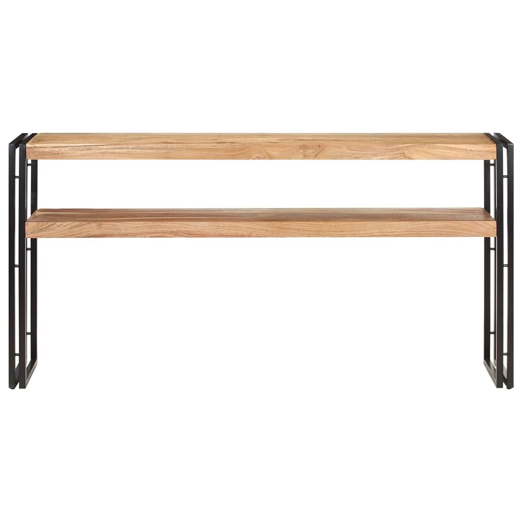 Console Table 59.1&quot;x11.8&quot;x29.5&quot; Solid Acacia Wood