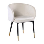 Best Master Furniture Rustic Velvet Upholstered Dining Chair Grey