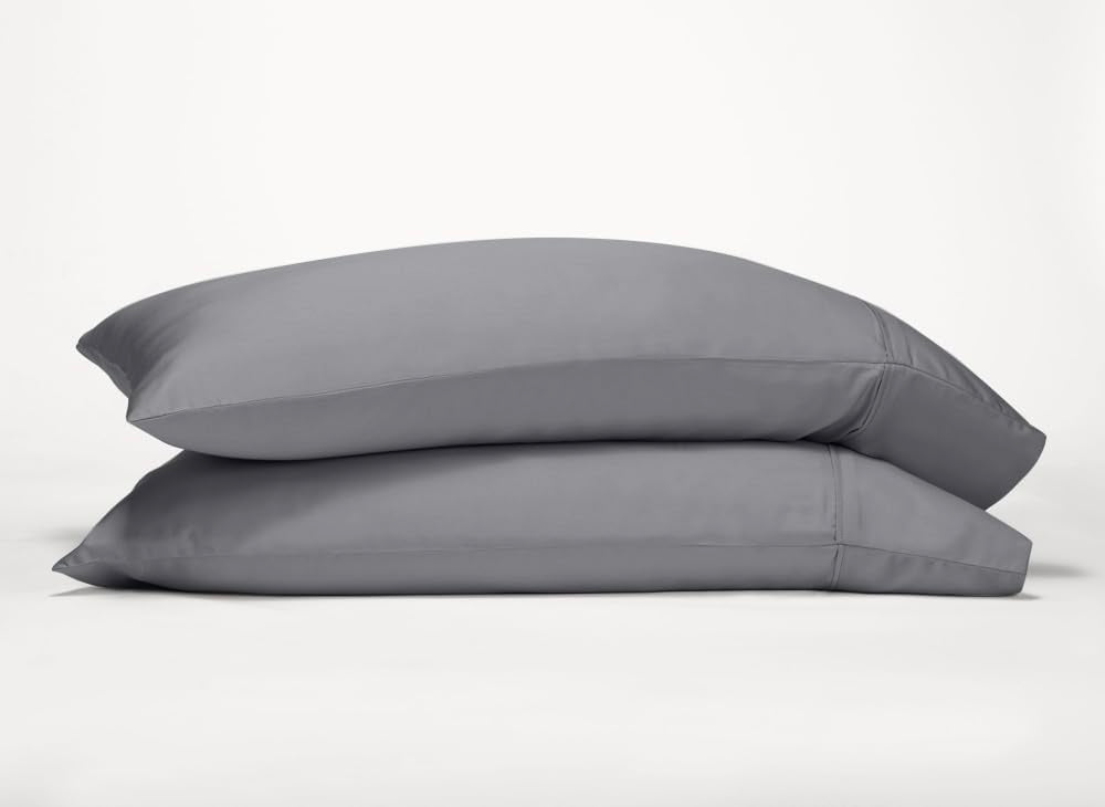 Gokotta Pillow Cases Standard Size Set Of 2, Cooling Pillowcases For Hot Sleepers, 100% Rayon Derived From Bamboo Envelope Soft