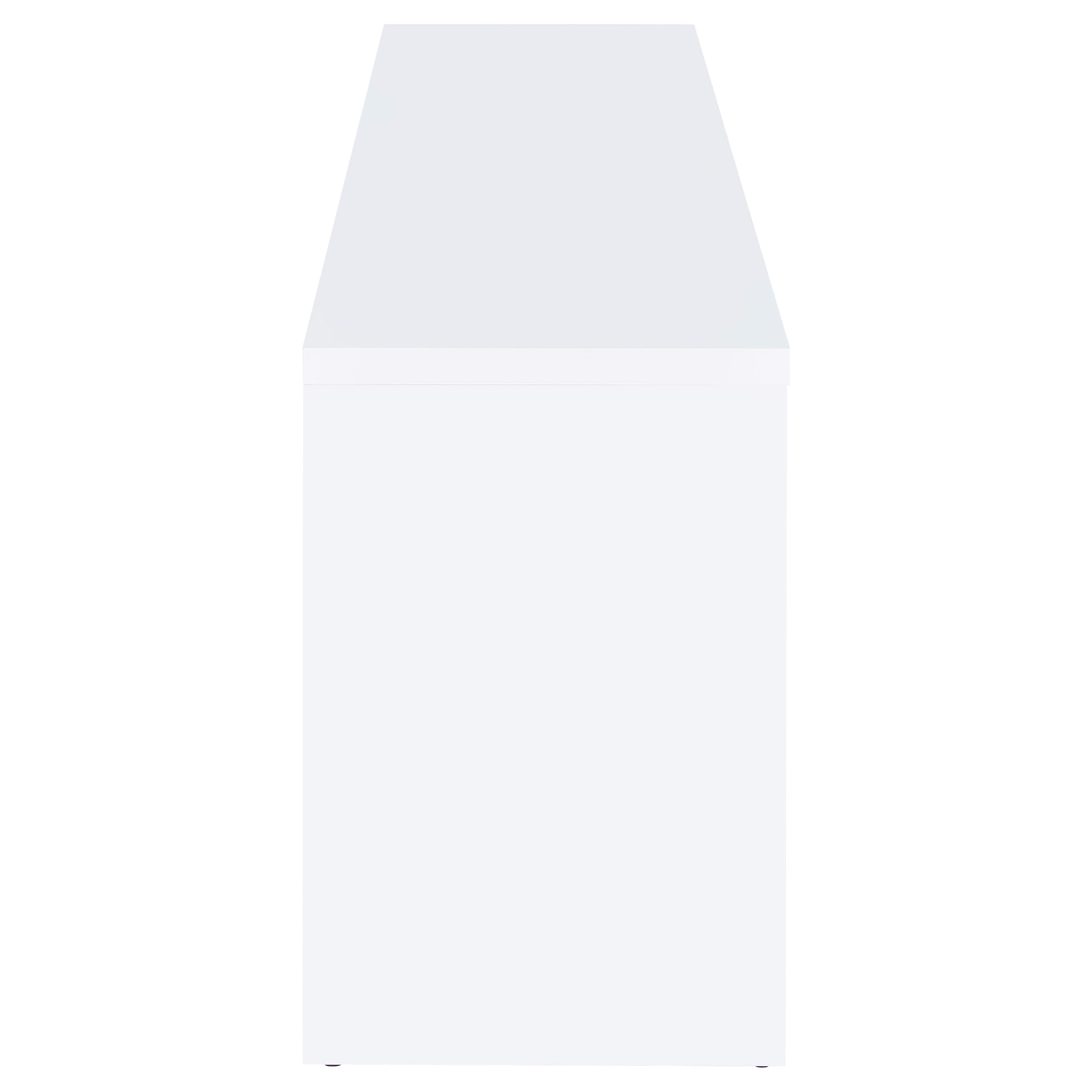 Coaster Home Furnishings Laughlin 4-Door Engineered Wood 78&quot; Tv Stand White