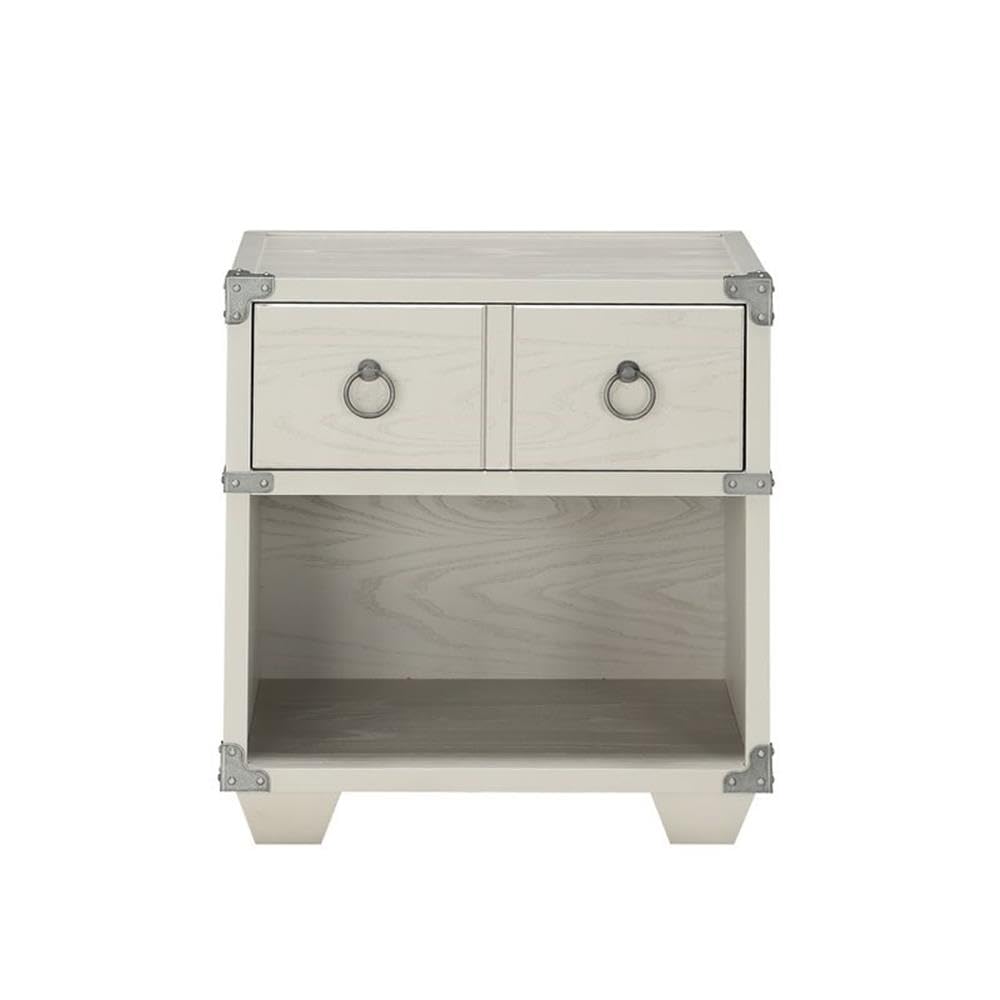 Acme Orchest Nightstand (1 Drawers) in Gray