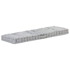 Aisifx Pallet Floor Cushion Cotton 47.2"x15.7"x2.8" Gray