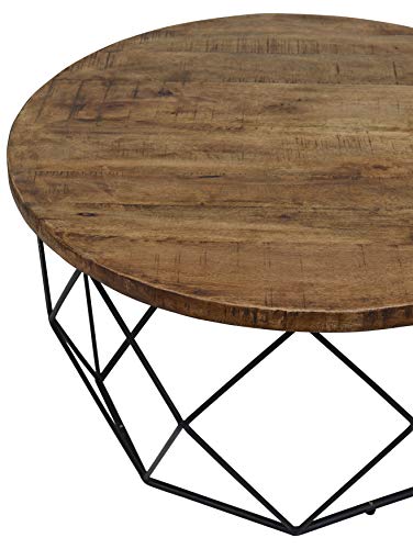 Kosas Home Chester Coffee Table, Chestnut Brown