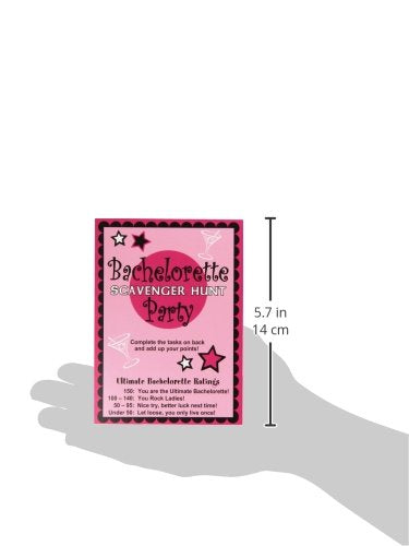 Beistle Bachelorette Scavenger Hunt Game