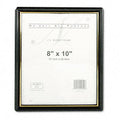 EZ Mount Document Frame, Plastic, 8 x 10, Black (5 Pack)
