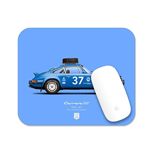 Garageproject101 Classic 911 Carrera Rs Rally Racer (Gp Edition) Illustration Mouse Pad