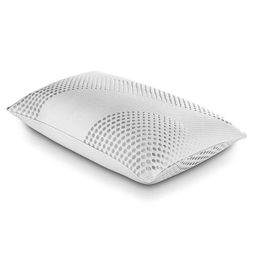 PureCare Recovery Comfy Pillow Features CELLIANT fibers and Contouring Memory Foam Puffs, Queen (PCCELV702)