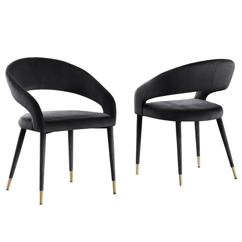 Best Master Furniture Jacques Velvet Dining Chairs