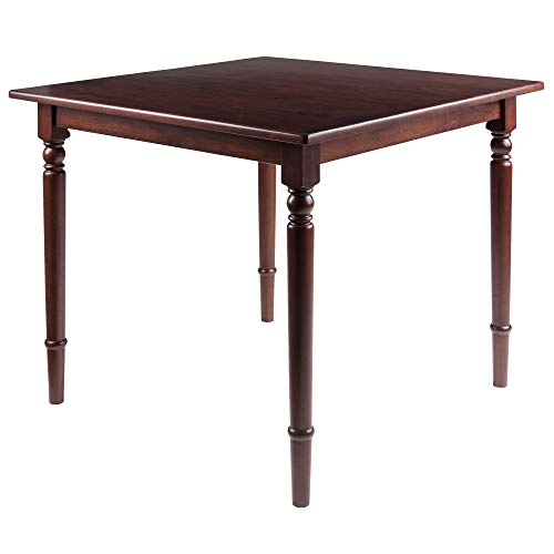 Ergode Mornay Dining Table - Elegant American Farmhouse Style, Walnut Finish