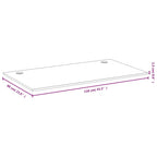 vidaXL Bamboo Desk Top | Eco-Friendly, Durable | Excellent Support | Comfortable Design | Ideal for Various Scenarios | (43.3"x23.6"x0.6")