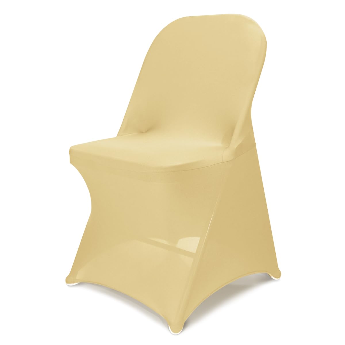 Babenest Spandex Folding Chair Covers - 30 Pcs Upgraded Universal Stretch Washable Fitted Chair Slipcovers Protector For Wedding