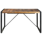SKM Dining Table 55.1"x55.1"x29.5" Solid Wood with Sheesham Finish