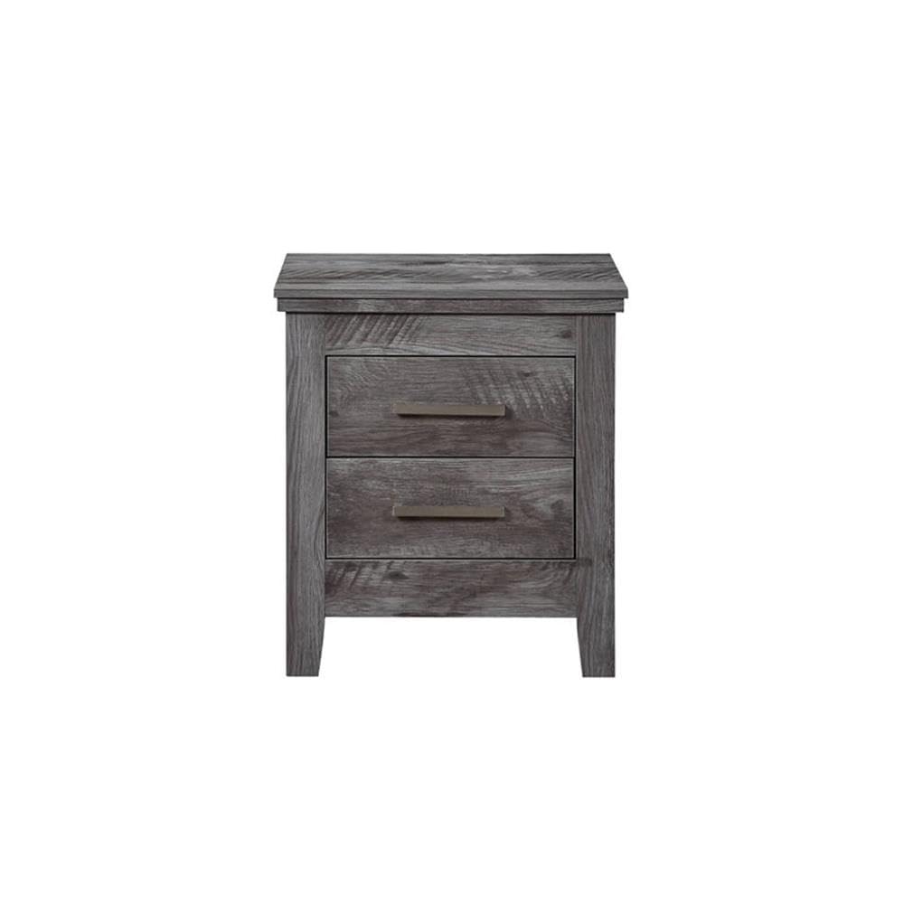 Acme Vidalia Nightstand in Rustic Gray Oak