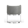 Neos Modern Furniture C1422GY-CH Chair, Gray
