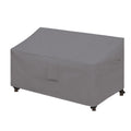 Easy-Going Waterproof Patio Sofa Cover Uv Resistant 2 Seater Outdoor Loveseat Cover Weatherproof Lawn Patio Furniture Cover With Tape Sealed Seam (58Wx32.5Dx31H Inch, Grey)