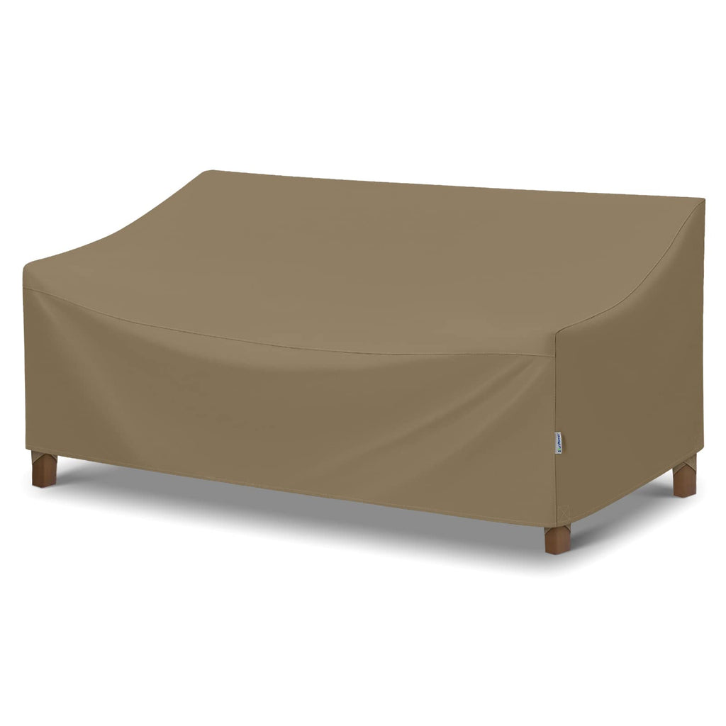 Sunpatio Outdoor Couch Cover 80 Inch, Heavy Duty Waterproof 3-Seater Patio Sofa Cover With Seam Taped, Fade & Wind & Rip Resista