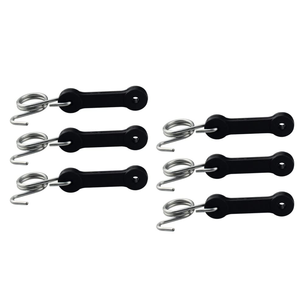 Kintle 532160793 Bagger Latch Straps With Hook (6 Sets Of) - Compatible With Mtd/Craftsman/Husqvarna/Oregon/Poulan Lawn Tractors