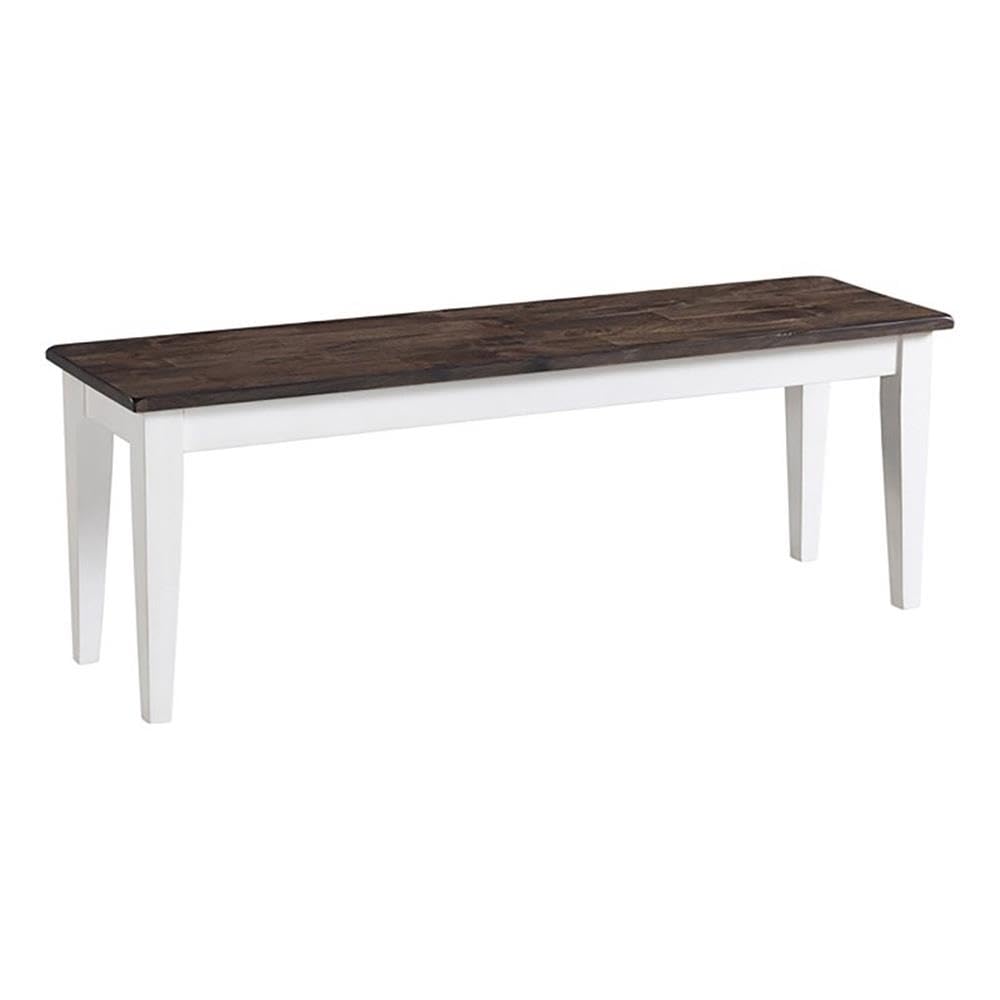 Intercon Furniture Kona Transitional Wood Backless Dining Bench - Thumbnail 5