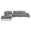 Coaster Furniture Arden 2-Piece Adjustable Back Taupe Sectional 508888
