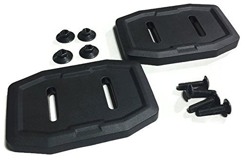 Set Of 2 Genuine Husqvarna 583838801 Composite Skid Shoe Oem With Hardware