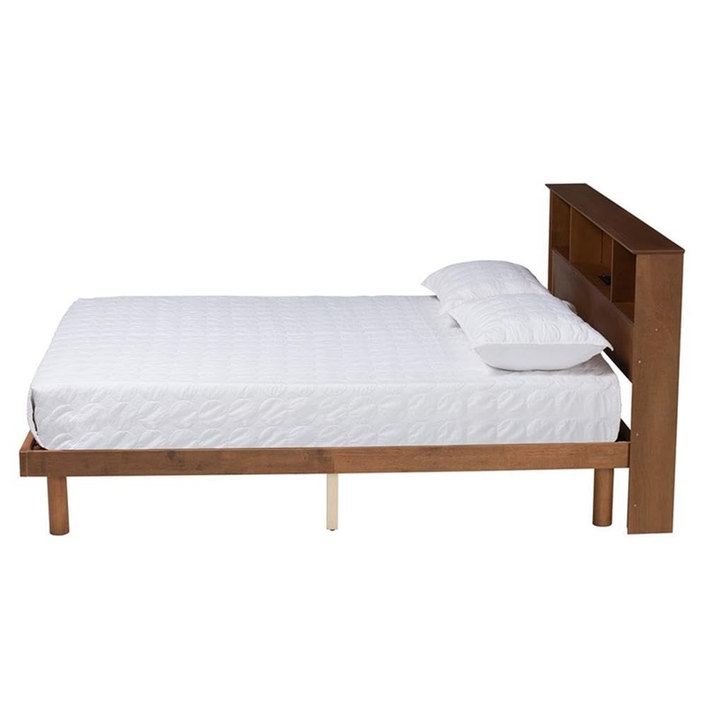Baxton Studio Lochlan Platform Bed - Thumbnail 2