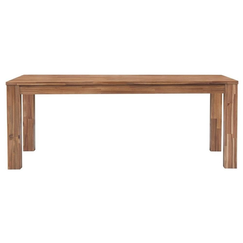 New Pacific Direct Bedford 75&Quot; Rectangular Wood Dining Table In Brown