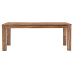 New Pacific Direct Bedford 75&Quot; Rectangular Wood Dining Table In Brown