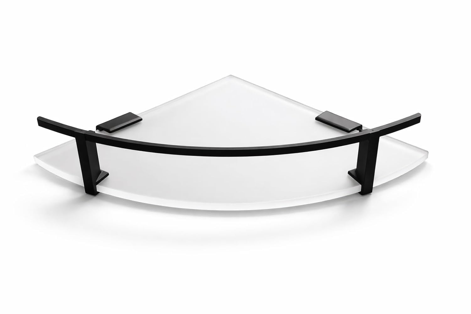 Acrylic Corner Shelf Wall Mounted Kitchen Flotus1919 (10 X 10 Inch)