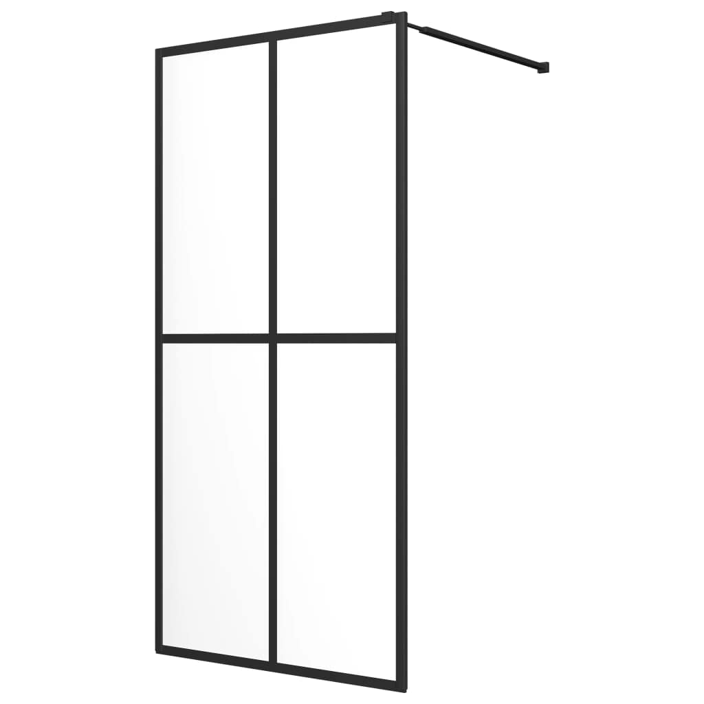 vidaXL Walk-in Shower Screen Tempered Glass 39.4''x76.8''