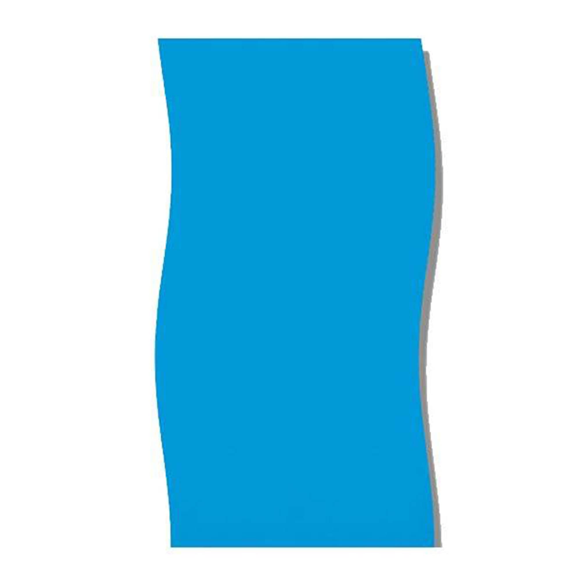 Swimline Li214820 21 Foot Solid Blue Round Above Ground Swimming Pool Overlap Liner 20 Gauge Vinyl Liner For 48 To 52 Foot Pool