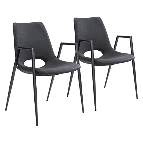 Zuo Desi Dining Chair Black