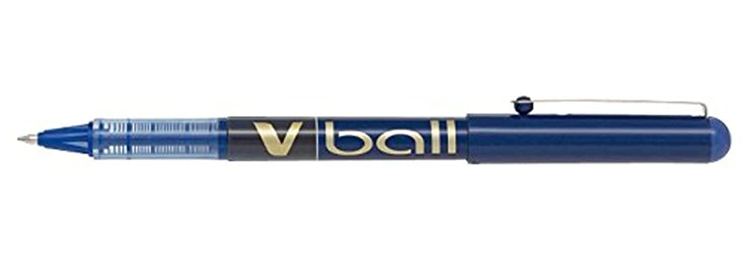 Pilot Vball 7 Liquid Ink Rollerball 0.7 Mm Tip (Box Of 12) - Blue