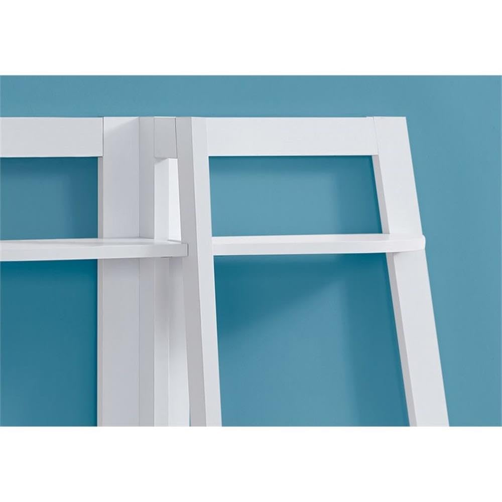 Monarch Specialties Accent Etagere Bookcase, 48', White