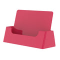 10 Pack Business Card Holders Counter Bright Pink Holds 3.5' X 2' Appointment Cards Display Stand Holds Approximately 50 Busin