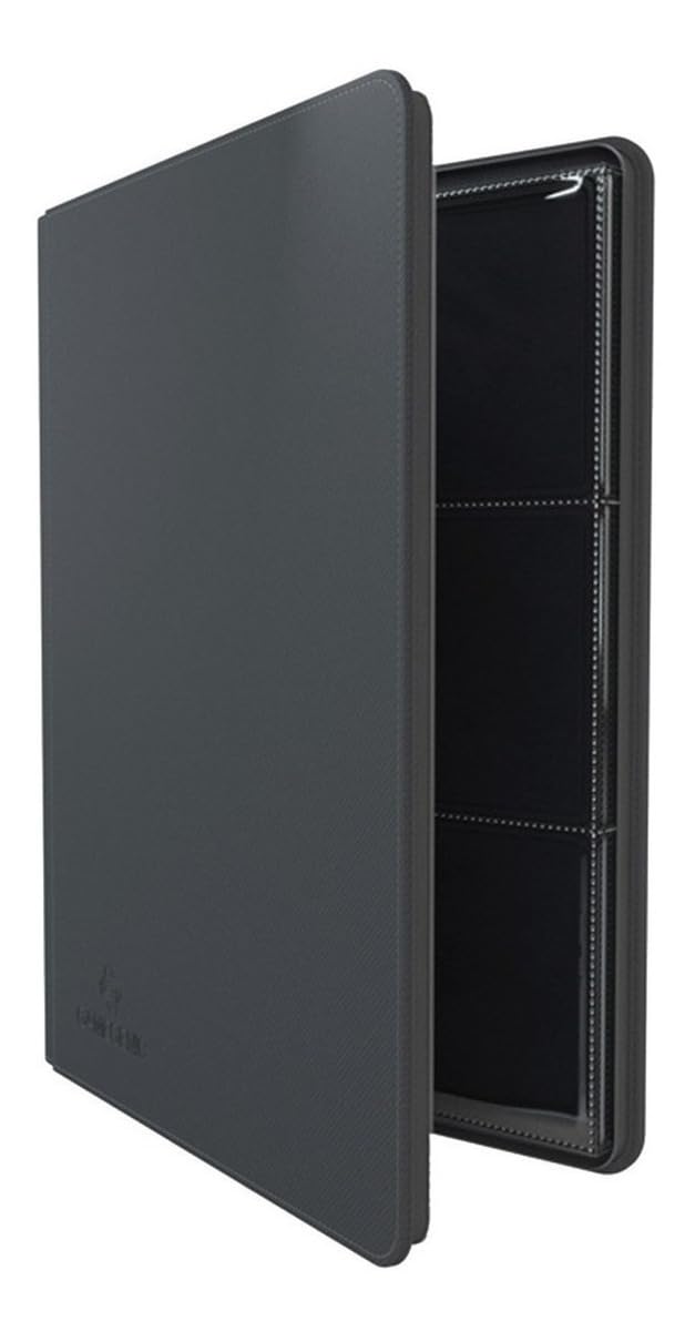 Zip-Up Ring-Binder Slim: Black
