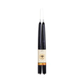 Big Dipper Wax Works Black Candles, Hand Dipped Beeswax Taper Candles, 12-Hour Long Burn, Pure Beeswax Candle 12 x 7/8, All Natu