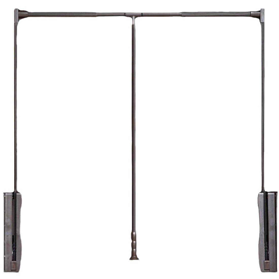 Pull Down Closet Rod Adjustable Hydraulic Drop Wardrobe Hanging Rail