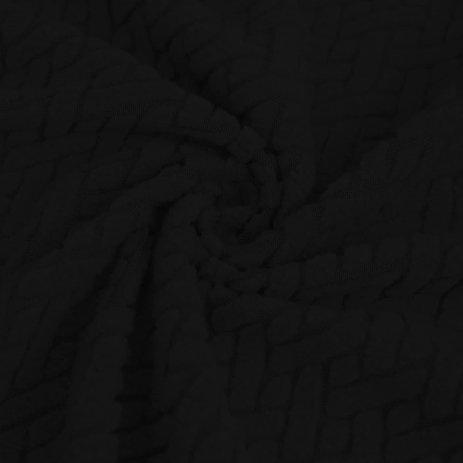 Easy-Going Stretch Jacquard Couch Cover, 1-Piece Soft Sofa Cover, Sofa Slipcover With Anti-Slip Foams, Washable Furniture Protector For Kids, Pets (Sofa, Black)