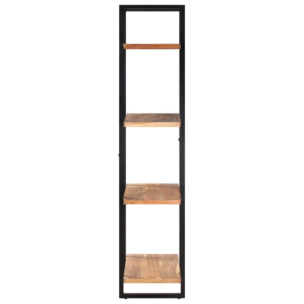 4-Tier Bookcase 31.5&quot;x15.7&quot;x70.9&quot; Solid Acacia Wood