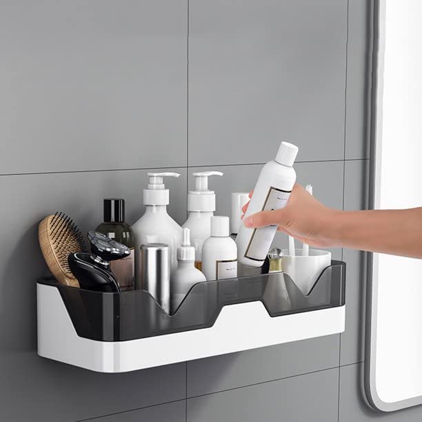 Satpurush 1 Shelf Modern Wall Mount Bathroom Shelf Organizer