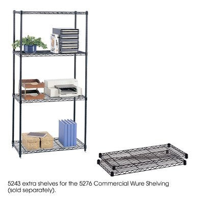 Commercial Wire Shelving 36"W Extra Shelves (Set Of 2) [Set Of 2]