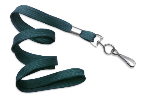 Specialist Id 100 Pack Of Teal Lanyards With Swivel Hook