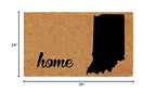 Calloway Mills 105222436 Indiana Doormat, 24' X 36', Natural/Black