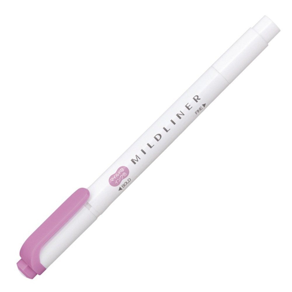 Zebra B-Wkt7-Mmz Highlighter, Mildliner, Magenta, 10 Count