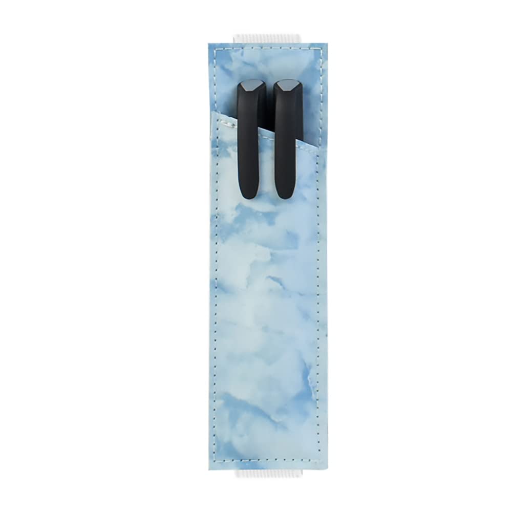 Diyomr Elastic Rubber Band Leather Pen Sleeve Pouch Pen Case Holder Pens Pocket,Can Hold 1-3 Pens,High Elasticity To Match Diffe